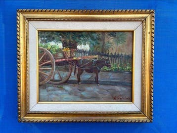 Antonietta Beraglia Casella (1889-1990) - Carretto del