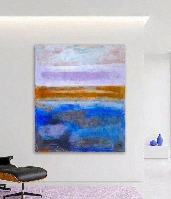 Giovanni Soccini - COBALTO, Antiek en Kunst, Kunst | Schilderijen | Modern