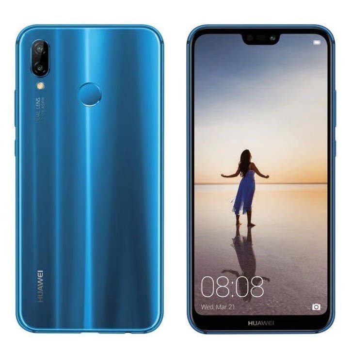 Huawei P20 lite 64GB Blauw met GARANTIE & verzending, Télécoms, Téléphonie mobile | Huawei, Enlèvement ou Envoi