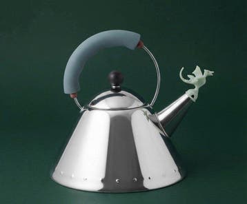Alessi - Michael Graves - Theepot - 9093 - Staal - Tea Rex