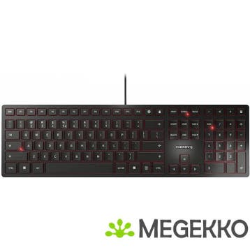 Cherry KC 6000 Slim Zwart, Computers en Software, Toetsenborden, Verzenden, Nieuw