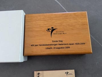 Nederland. 5 Euro 2009 Het Japan Vifje - Eerste Slag Proof