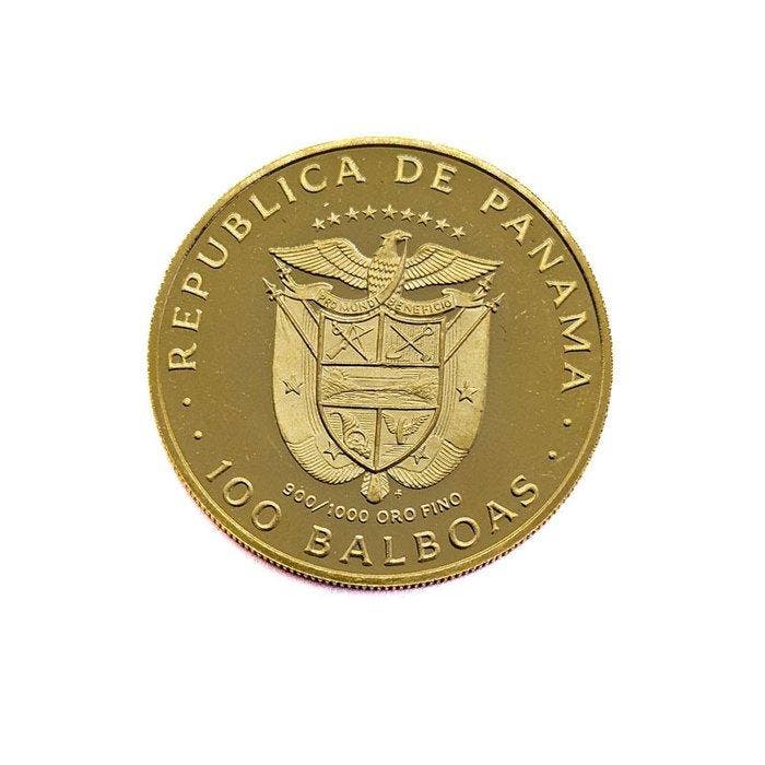 Panama. 100 Balboas 1975 Birth of Balboa, Timbres & Monnaies, Métaux nobles & Lingots