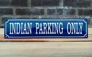 Indian parking only, Verzenden