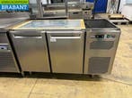 RVS Afinox Koelwerkbank 2 deuren 134 cm 230V Horeca, Ophalen of Verzenden