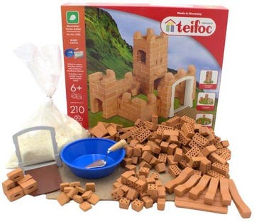Teifoc® Bouwdoos – Kasteel Bouwset – 200 onderdelen –, Verzenden