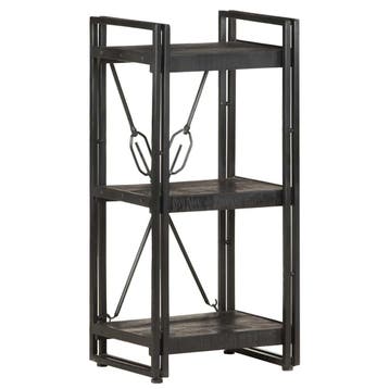 vidaXL Boekenkast met 3 schappen 40x30x80 cm massief, Verzenden, Nieuw