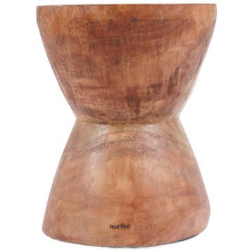 Bazar Bizar De Kona Kruk - Naturel - Bijzettafel -, Huis en Inrichting, Verzenden, Zo goed als nieuw, Hout, Minder dan 45 cm