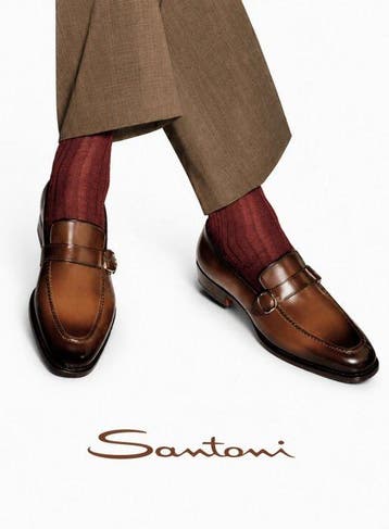 Santoni - Chaussures plates - Taille : EU 43, Nieuw