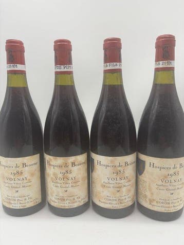 1985 Hospices de Beaune Cuvée du Général Muteau - Volnay -, Collections