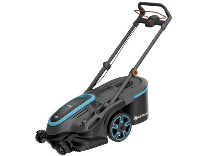 Gardena PowerMax Duo 46/36V P4A - Accu-grasmaaier - DuoBlade, Tuin en Terras, Grasmaaiers, Zo goed als nieuw, Verzenden