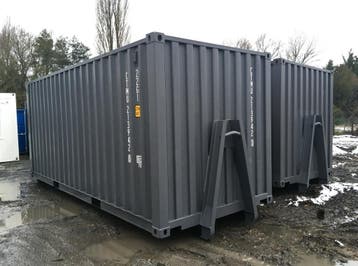 20ft Container op Slede / Levering mogelijk