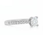 Ring Platina - 0.94ct. tw. Diamant (Natuurlijk) - Diamant, Nieuw