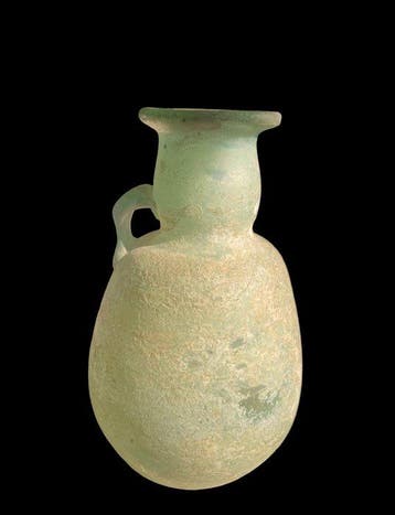 Oud-Romeins Glas vaartuig - 11 cm (Zonder minimumprijs)