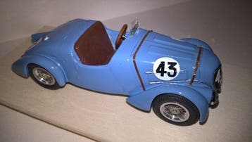 GCAM 1:43 - Voiture de course miniature - Simca Huit Spyder, Nieuw