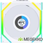 Lian Li UNI FAN SL Wireless LCD 120mm 1-Pack White, Verzenden