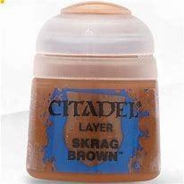 Citadel Colour Skrag Brown Layer Paint 12 Ml (Warhammer, Hobby en Vrije tijd, Wargaming, Ophalen of Verzenden