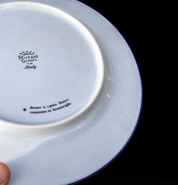 Richard Ginori - Tafelservies voor 12 (52) - Porselein - Blu