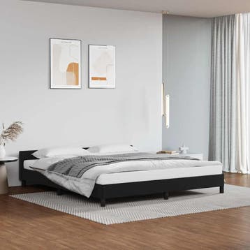 vidaXL Bedframe met hoofdeinde zonder matras 180x200 cm, Verzenden, Nieuw