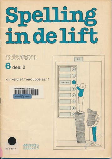 Spelling in de Lift Werkschrift niveau 6 deel 2 (per stuk), Boeken, Verzenden, Nieuw