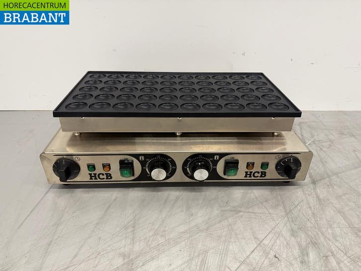 HCB RVS Poffertjesplaat Poffertjesbakplaat 50 dops 230V, Articles professionnels, Horeca | Autre, Envoi