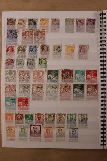 Belgique 1849/1949 - Collection en 2 nouveaux stockbooks -, Timbres & Monnaies