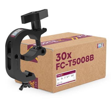 30x FORTEX Quick Trigger Coupler truss klem WLL 250kg buis, Verzenden, Nieuw