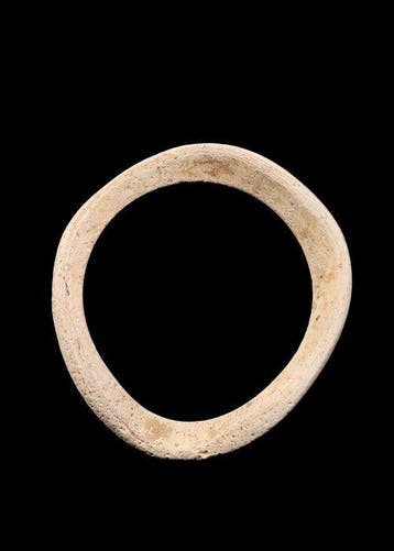 Sumerisch Shell Bangle (Zonder minimumprijs)