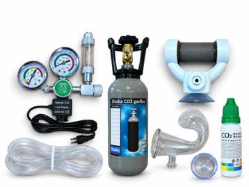 Osaka pro aquarium co2 set tot 400 liter - 1.5 kg co2 fles, Ophalen of Verzenden, Nieuw