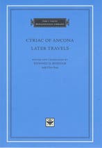Later Travels 9780674007581 Cyriac Of Ancona, Verzenden, Zo goed als nieuw, Cyriac Of Ancona