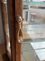 Vitrinekast - Eik - Vitrine kastje met licht