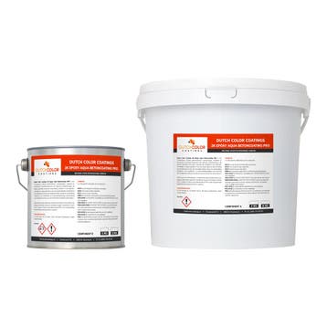 DCC 2K Epoxy Aqua Betoncoating RAL 9010 | Zuiver Wit, Verzenden, Nieuw