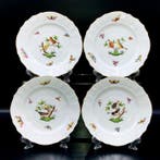 Herend - Exquisite Set of 4 Plates (15,5 cm) - Rothschild