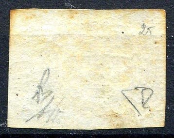 Italie, Royaume 1863 - Segnatasse, 10 c. jaune, - Sassone 1,