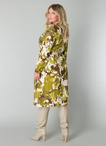 YESTA jurk Roisin gladdeX-0(44)Maat 42/44 (L), Verzenden
