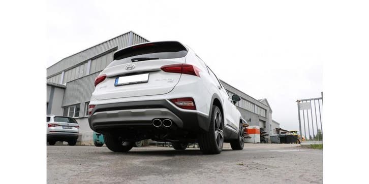 FOX Hyundai Santa Fé 4x4 - TM einddemper - 2x106x71 type 32, Autos : Pièces & Accessoires, Systèmes d'échappement, Envoi