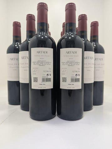 2021 Bodegas Artadi, Viñas de Gain - Rioja - 12 Flessen
