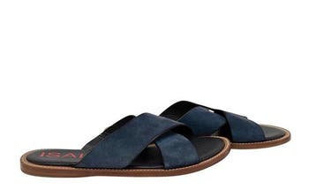 ISAIA NAPOLI - 9 UK - 43 IT - Sandal Shoes Suede Leather