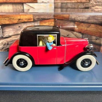 Editions Moulinsart Les voitures de Tintin 1/24 - Tintin -