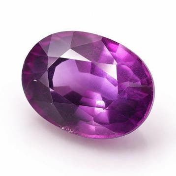 Zonder minimumprijs - 1 pcs Paars Saffier - 1.23 ct -