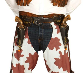 Dubbele Holster Geweren 29cm, Verzenden