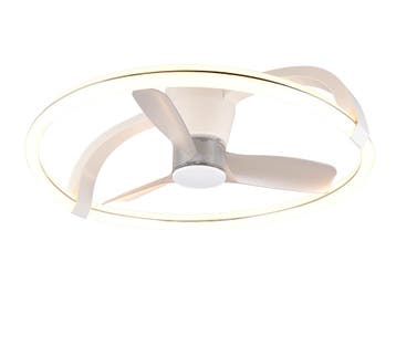 Trio STOCKHOLM VENTILATOR plafondlamp | LED | wit mat | Ø 73, Huis en Inrichting, Verzenden, Nieuw