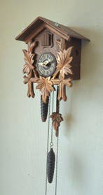 Wandklok - Regula 25-77 - Hout, Messing - 1960-1970, Antiek en Kunst
