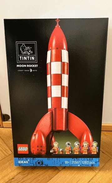 Tintin - 1 Moon Rocket Tintin (21367) - Lego Ideas -