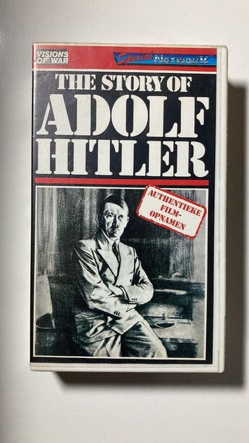 THE STORY OF ADOLF HITLER (EX RENTAL) (VHS), Gebruikt