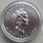 Canada. 2001 Maple Leaf- Herbst Farbapplikation - 1 oz