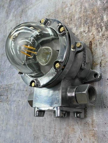 Doorgangslicht - Aluminium - Industrial Lamp, Antiek en Kunst