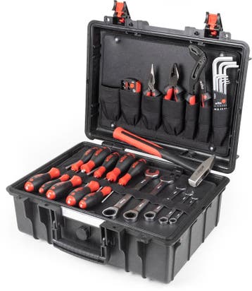 Wiha Basic Set L Mechanic Gereedschapskoffer 40-delig, Verzenden, Nieuw