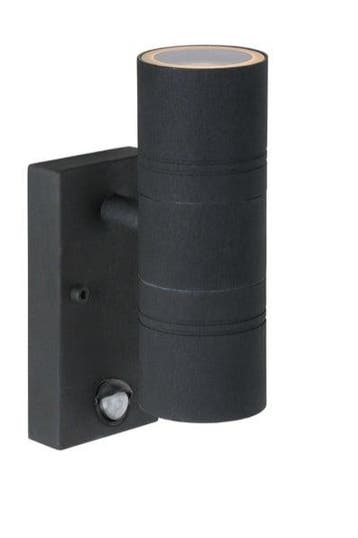 Lucide ARNE LED - buitenlamp zwart koker op en neer, Verzenden, Nieuw, Netvoeding, Led