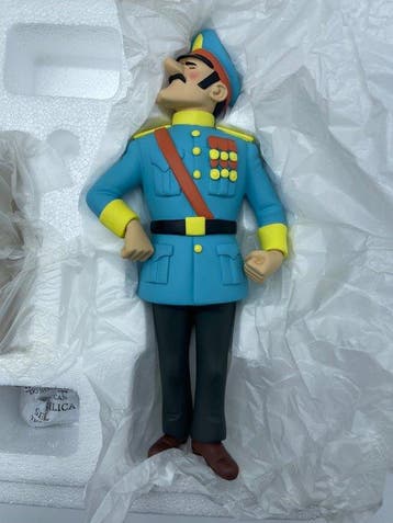 Tintin - Statuette Moulinsart 46018 - Le Général Alcazar -, Boeken, Nieuw